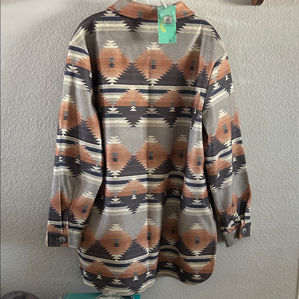 Aztec Patterned Jacket - Picture 3 of 5